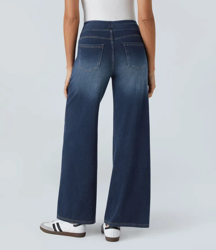 Maas & Mode | Comfortabele jeans met hoge taille