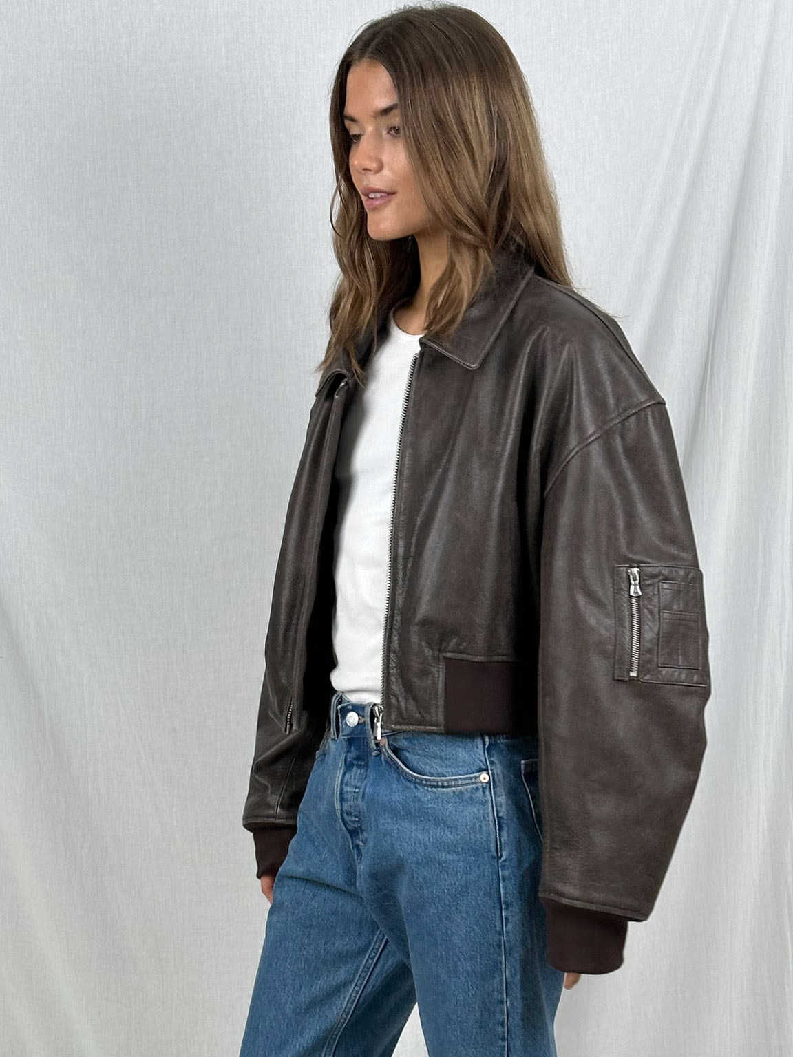 Maas & Mode® | Cropped Bomber
