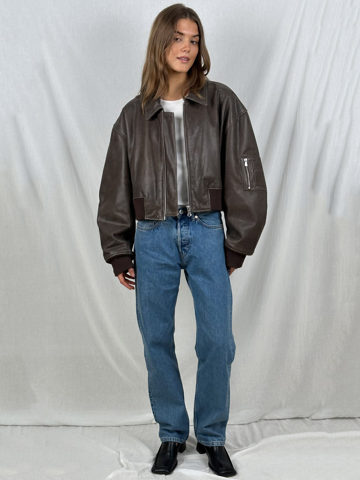 Maas & Mode® | Cropped Bomber