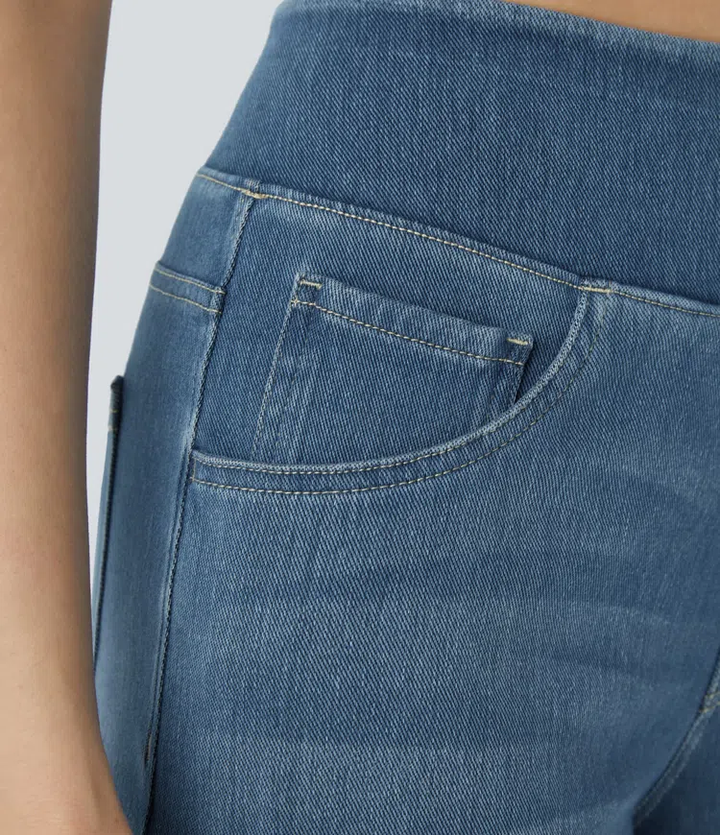 Maas & Mode | Comfortabele jeans met hoge taille