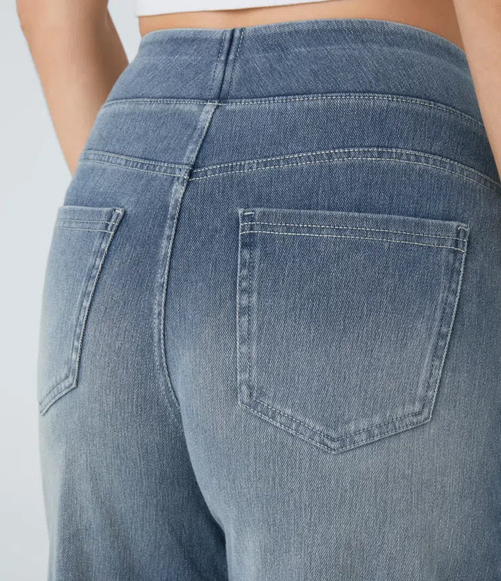 Maas & Mode | Comfortabele jeans met hoge taille