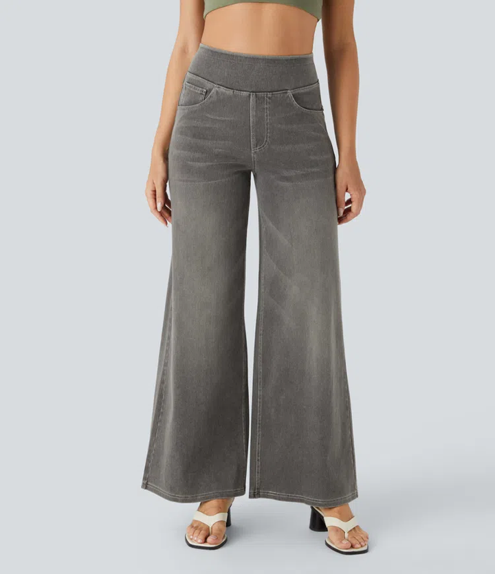 Maas & Mode | Comfortabele jeans met hoge taille