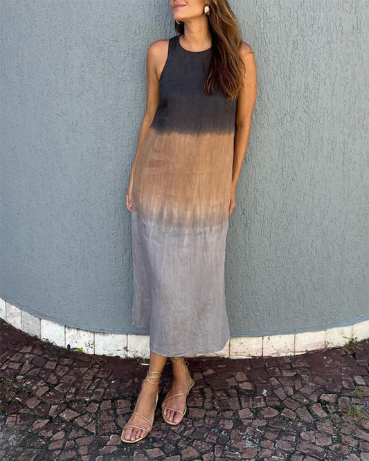 Maas & Mode® | Modieuze Mouwloze Jurk