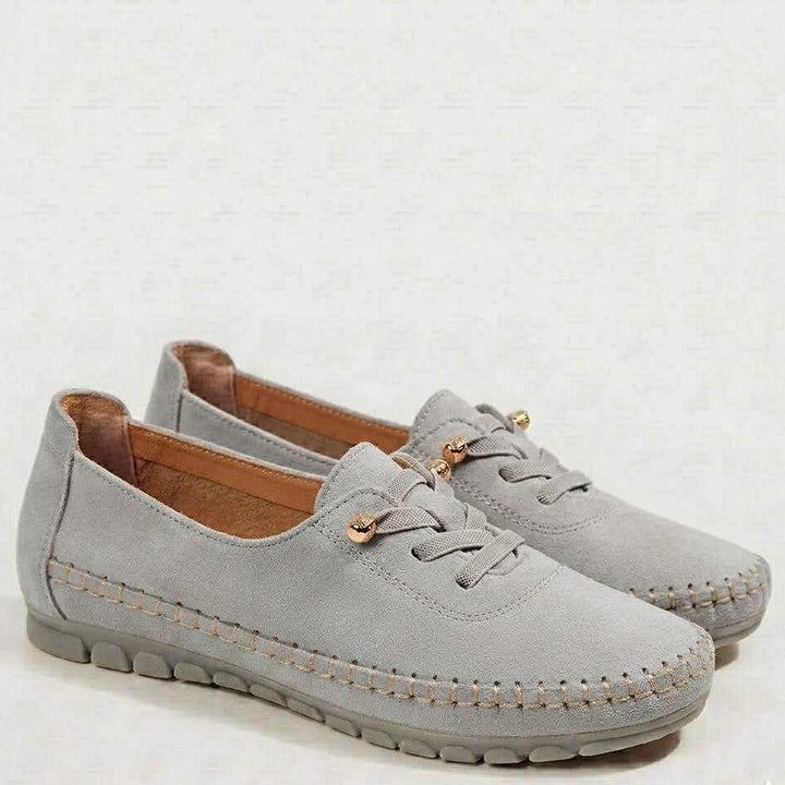 Maas & Mode | Comfortschoen met zacht bovenwerk en gevormd voetbed
