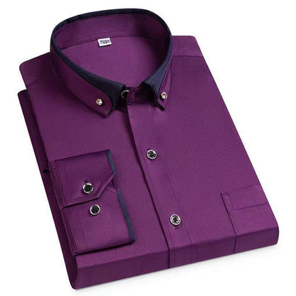 Maas & Mode® | Comfortabel overhemd voor heren