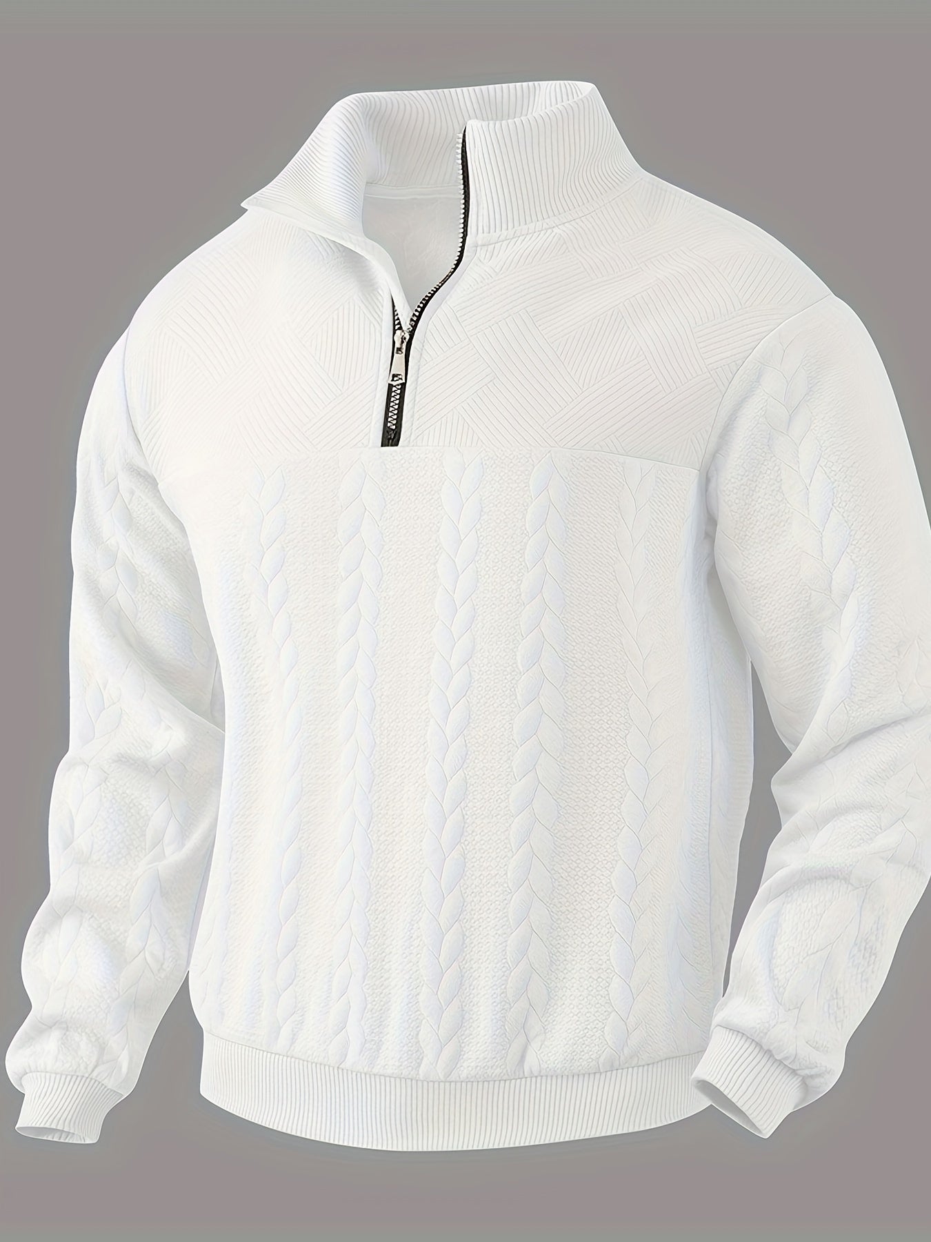 Maas & Mode® | Knitted Zip-Up Jacket