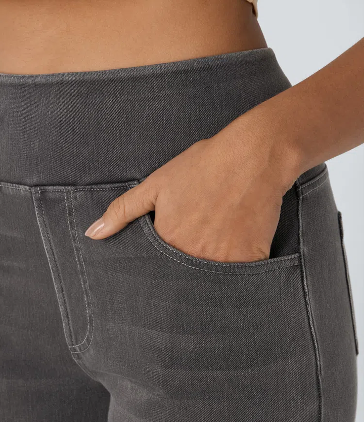 Maas & Mode | Comfortabele jeans met hoge taille
