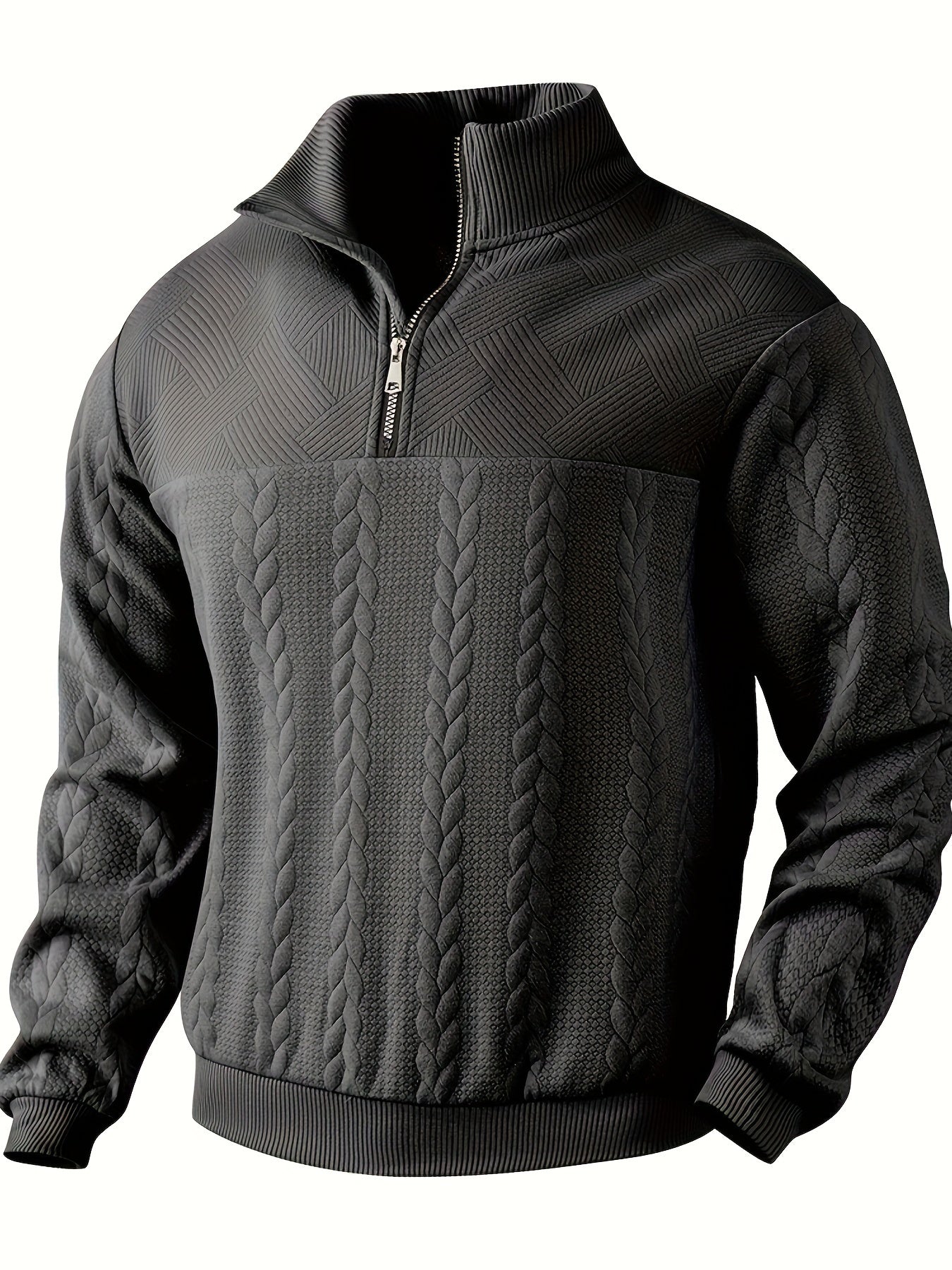 Maas & Mode® | Knitted Zip-Up Jacket