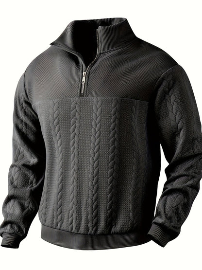 Maas & Mode® | Knitted Zip-Up Jacket