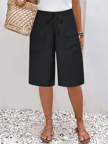 Maas & Mode® | Korte broek met elastische tailleband