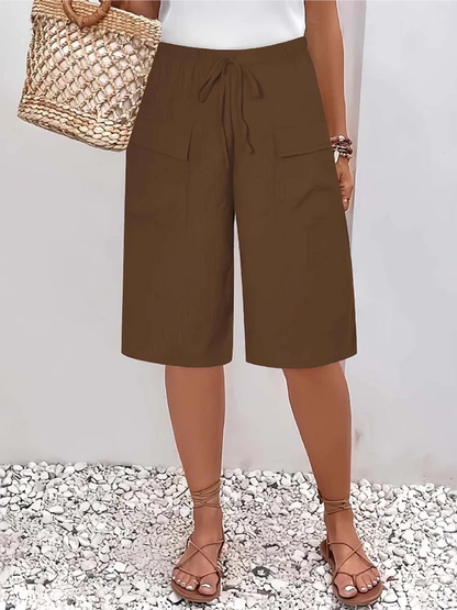 Maas & Mode® | Korte broek met elastische tailleband