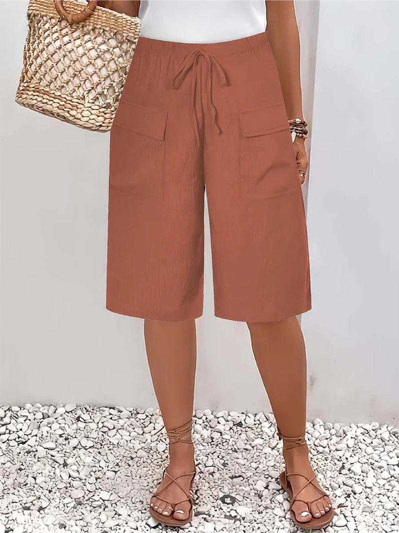 Maas & Mode® | Korte broek met elastische tailleband