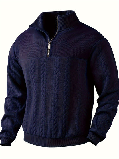 Maas & Mode® | Knitted Zip-Up Jacket