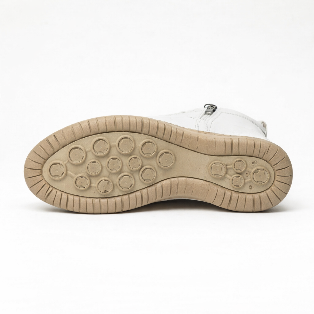 Maas & Mode | Comfortsneaker met Rits en Brede Pasvorm