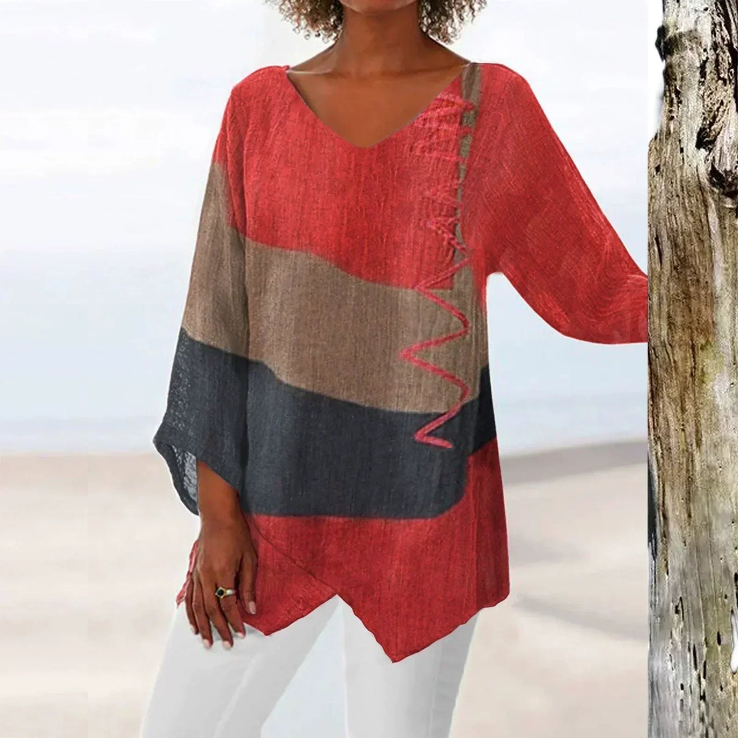 Maas & Mode® | Elegante en vrouwelijke blouse