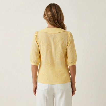 Maas & Mode® | Elegante zachte dames blouse
