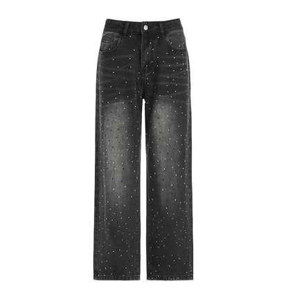 Maas & Mode® | Glitter Spijkerbroek