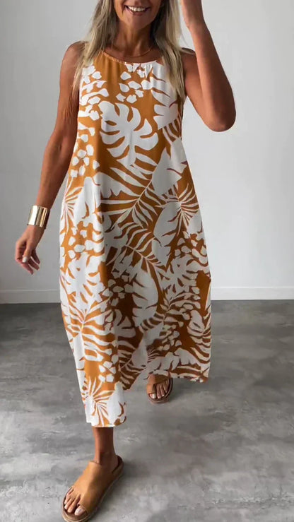 Maas & Mode® | Comfortabele Bloemenjurk