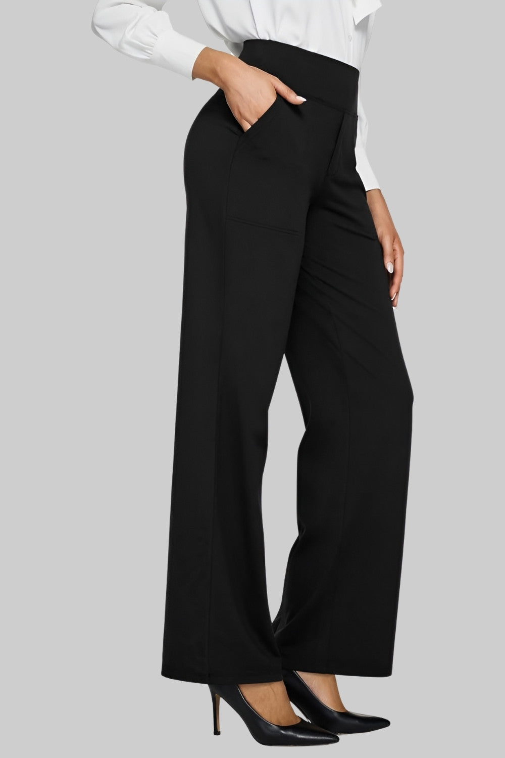 Maas & Mode® | Comfortabele dames stretch broek