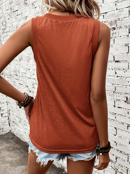 Maas & Mode® | Lenora™  Casual T-shirt met sweetheart halslijn