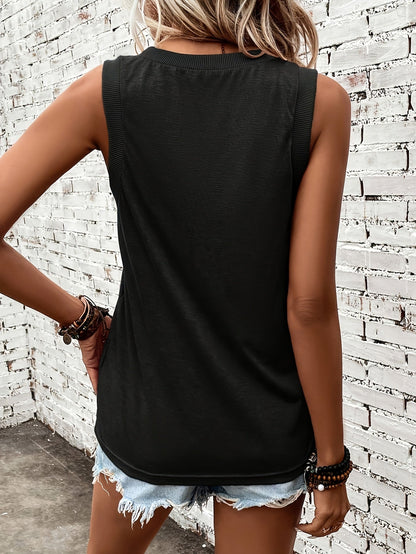 Maas & Mode® | Lenora™  Casual T-shirt met sweetheart halslijn