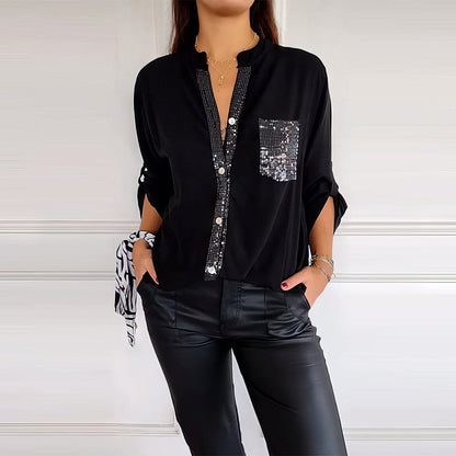 Maas & Mode® | Lisa  Trendy Dames Shirt
