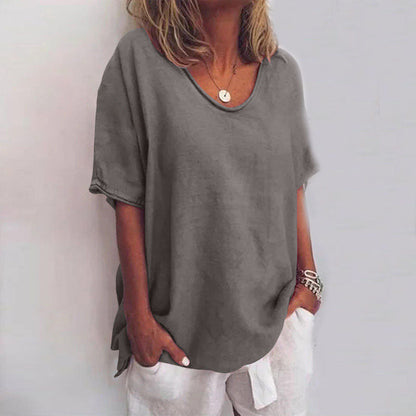 Maas & Mode® | LINEN BLOUSE