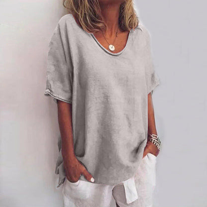 Maas & Mode® | LINEN BLOUSE