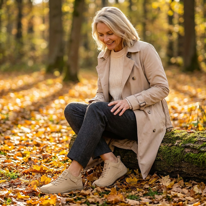 Maas & Mode | Comfortsneaker met brede pasvorm