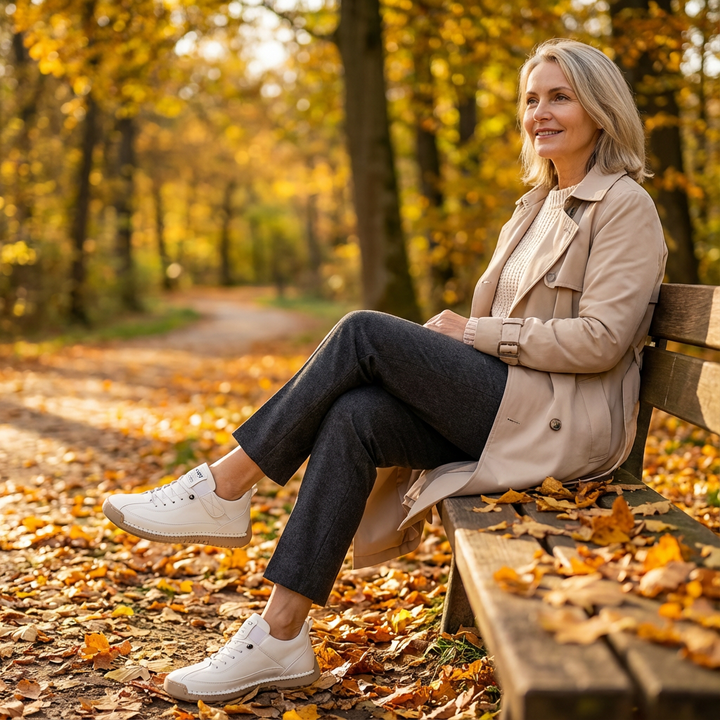 Maas & Mode | Comfortsneaker met brede pasvorm