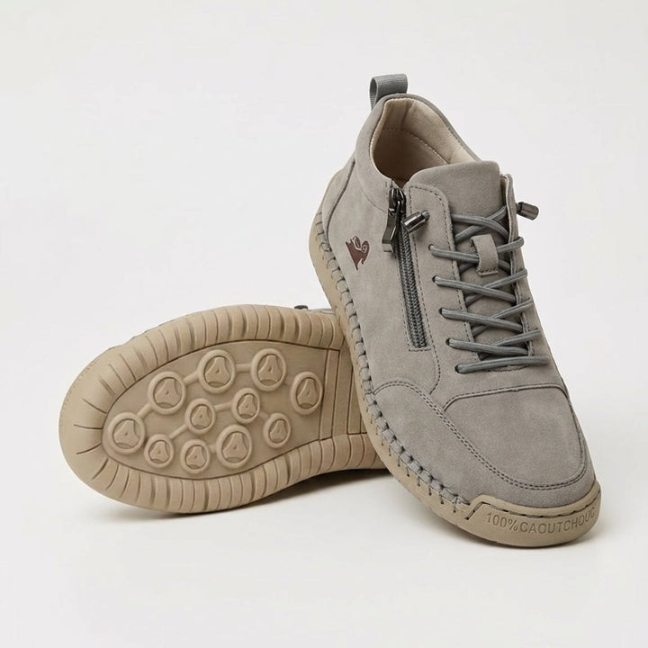 Maas & Mode | Comfortsneaker met Rits en Brede Pasvorm