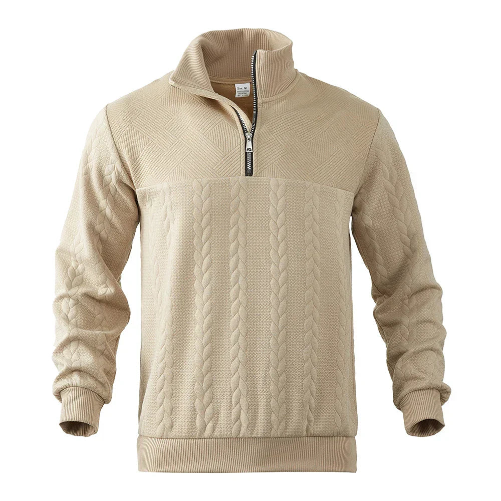 Maas & Mode® | Knitted Zip-Up Jacket