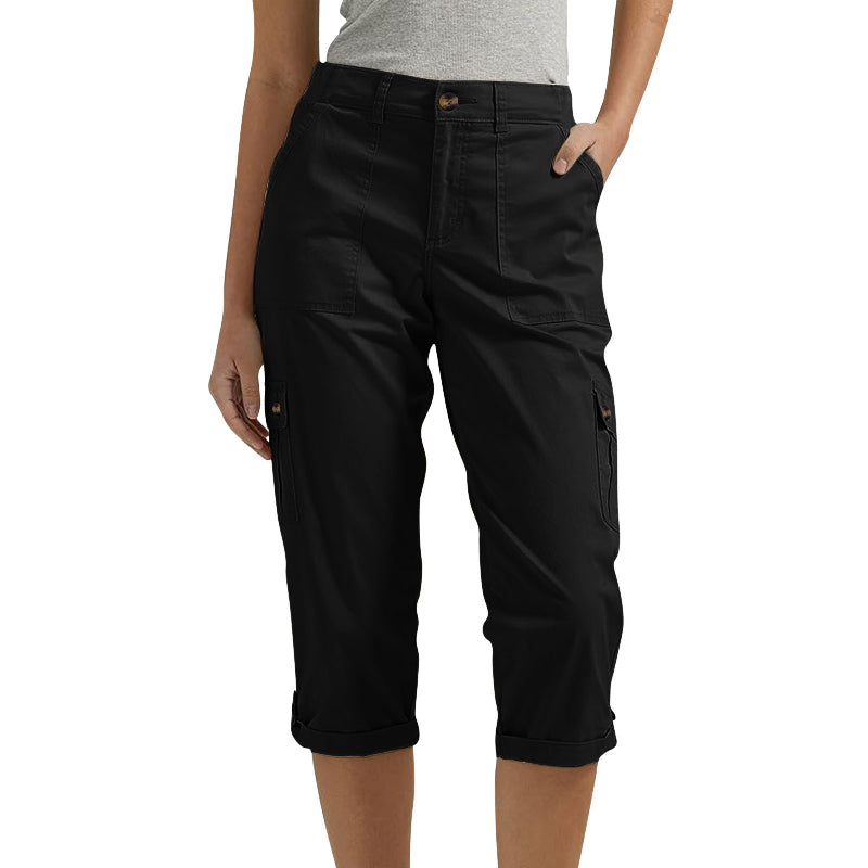 Maas & Mode® | Capri Broek met Meerdere Zakken en Comfortabele Pasvorm voor Maximale Bewegingsvrijheid