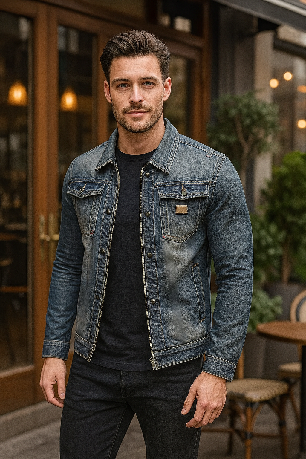Maas & Mode® |  Premium Denim Jacket