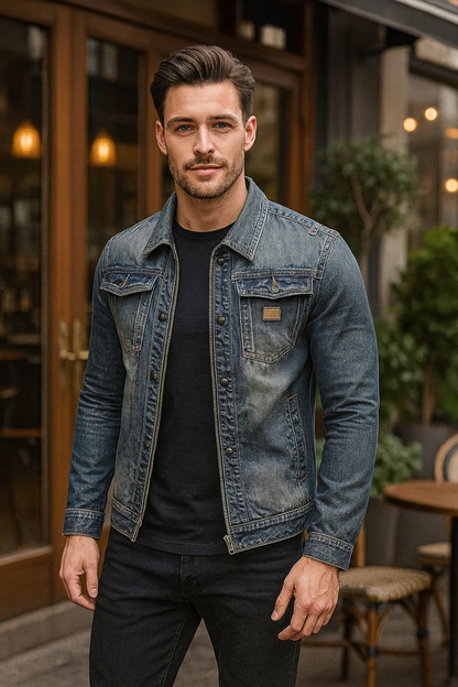 Maas & Mode® |  Premium Denim Jacket
