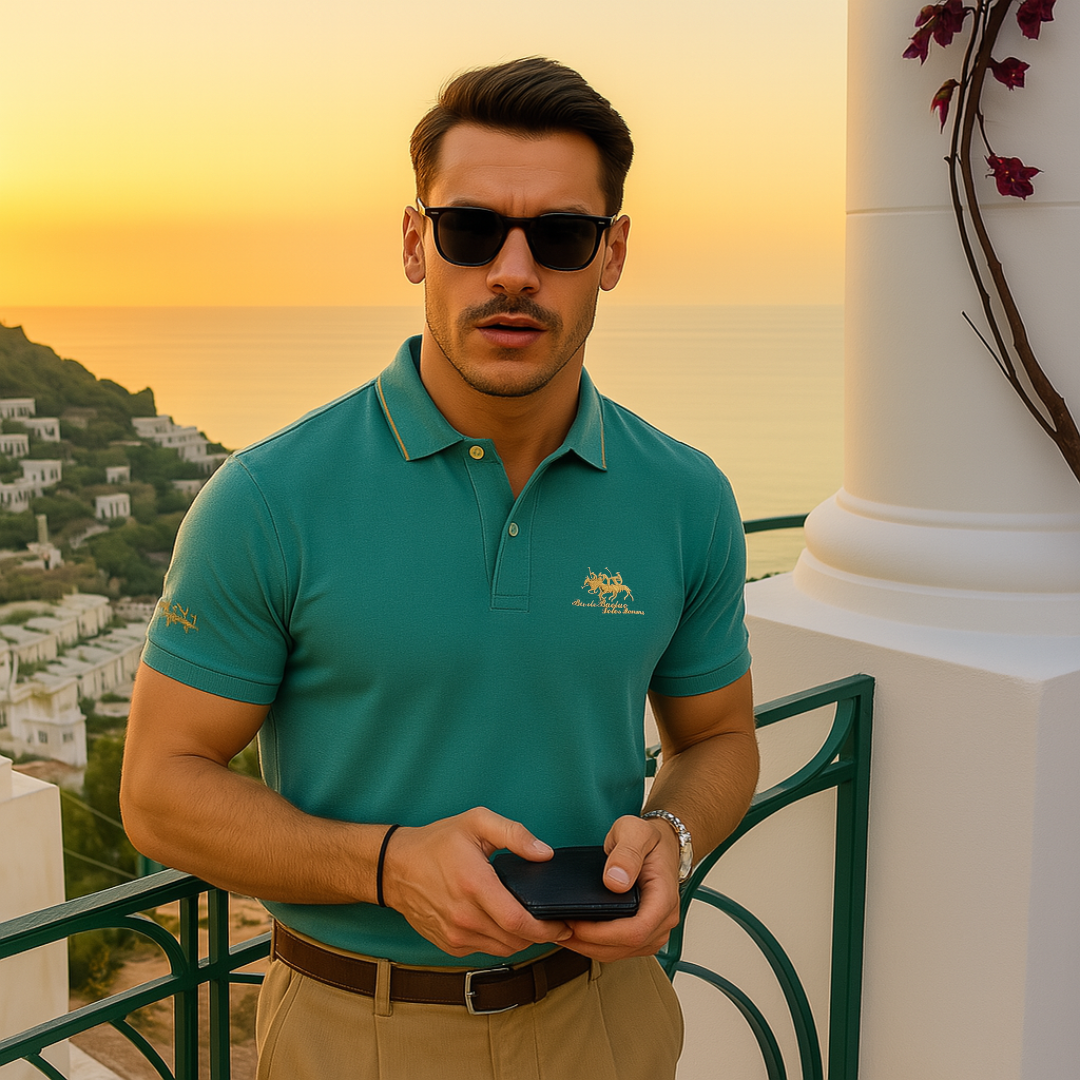 Maas & Mode® | Luxe polo shirt