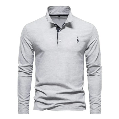 Maas & Mode® | Lange Mouwen Polo