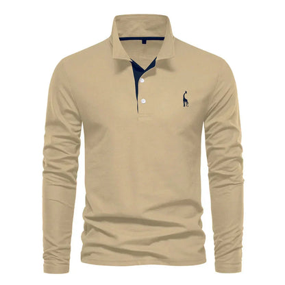 Maas & Mode® | Lange Mouwen Polo