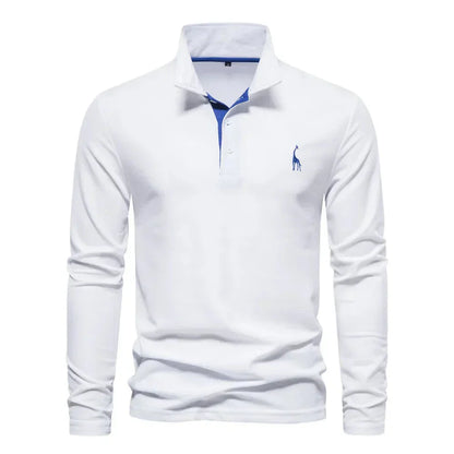 Maas & Mode® | Lange Mouwen Polo